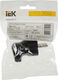 Iek EVP11-16-01-K02 ВПу11-02-Ст Вилка разборная угловая с з/к 16А черная