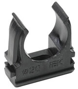 Держатель с защёлкой CF20 IEK черный Iek CTA10D-CF20-K02-100