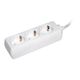 Iek WYP10-16-03-03-Z-N Удлинитель У03 3 места 2 Р + P Е /3метра 3х1мм2 16А/250 IEK