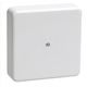 Iek UKO10-075-075-020-K01 Коробка КМ41212-01 распаячная для о/п 75х75х20 мм белая (6 клемм 6мм2)