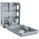 Iek UKO10-150-110-070-K41-55 Коробка КМ41242 распаячная для о/п 150х110х70 мм IP55 (RAL7035, 10 гермовводов)