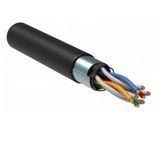Каб. в. п. F/ UTP кат. 5E 4 пары LDPE чер. GENERICA ITK BC3-C5E04-339-305-G