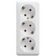 Schneider Electric
Schneider-electric PA16-011B ЭТЮД O/У тройная РОЗЕТКА с заземлением без шторок 16А 250B