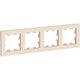 Schneider Electric
Schneider-electric ATN000204 ATLASDESIGN 4-постовая РАМКА