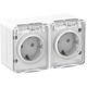 Schneider Electric
Schneider-electric ATN540126 AtlasDesign Profi54 розетка двойная с заземлением со шторками IP54 16А 250B