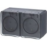 Schneider Electric
Schneider-electric ATN544026 AtlasDesign Profi54 розетка двойная с заземлением со шторками IP54 16А 250B