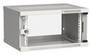 ITK LWE3-06U64-GF Шкаф LINEA WE 6U 600x450 мм дверь стекло серый