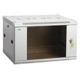 Шкаф LINEA W 12U 600x600 мм дверь стекло ITK LWR3-12U66-GF