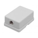 Настенная инф. розетка RJ45 Itk CS2-1C5EU-12