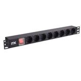 PDU 8 розеток нем. ст ITK PH12-8D3