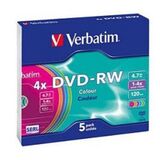 Verbatim Диск DVD-RW 4x 43563