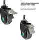 ONKRON AWL-75B Дополнительные колеса увеличенного диаметра ONKRON AWL-75B Дополнительные колеса увеличенного диаметра