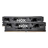 Apacer DDR5 32GB Kit (2x16Gb) 6000 MT/ s CL40 AH5U32G60C512MBAA-2 NOX w/ HS RP&nbsp;<img style='position: relative;margin:0' src='/image/only_to_order_edit.gif' alt='На заказ' title='На заказ' />