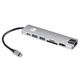 VCOM CU4351 Адаптер Type-Cm -->HDMI A(f) 4K@30Hz+USB3.0+USB2.0+RJ45+TF+CD+PD,VCOM