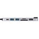 VCOM CU4351 Адаптер Type-Cm -->HDMI A(f) 4K@30Hz+USB3.0+USB2.0+RJ45+TF+CD+PD,VCOM