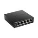 D-Link DGS-1005P/B1A Неуправляемый коммутатор с 5 портами 10/100/1000Base-T