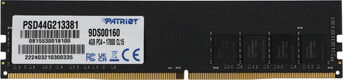 Patriot DDR4 DIMM 4GB PSD44G213381 PC4-17000