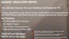 AMD SSD M.2 256GB Radeon R5 R5MP256G8