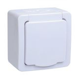 РСб20-3-ГПБб роз.1м с з/ к о/ у IP54 ГЕРМЕС PLUS Iek ERMP12-K01-16-54-EC (цвет крышки:белый)