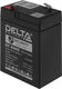 Delta DT 4045 (4,5 А\ч, 4В) свинцово- кислотный аккумулятор Delta DT 4045 (4,5 А\ч, 4В) свинцово- кислотный аккумулятор