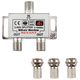 REXANT 05-6101 ДЕЛИТЕЛЬ ТВ х 2 + 3шт. F 