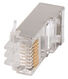 ITK CS3-1C5EF Разъём RJ-45 FTP для кабеля кат.5Е ITK CS3-1C5EF Разъём RJ-45 FTP для кабеля кат.5Е