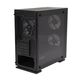 CASE HIPER M65 черный без БП ATX 3x120mm 1xUSB2.0 1xUSB3.0 audio bott PSU