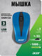 Acer OMR132 синий/черный оптическая (1000dpi) беспроводная USB для ноутбука (2but)