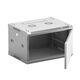 Шкаф телекоммуникационный NEOMAX [NCB-WM6U-6035MK3-100-GY] настенный 6U (600х350)