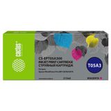 Картридж струйный Cactus CS-EPT05A300 T05A3 пурпурный (215мл) для Epson WorkForce Pro WF-C878/ C879