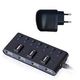 HUB GR-487UAB Ginzzu USB 2.0 7 port + adapter