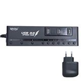HUB GR-380UAB Ginzzu USB 3.0 10 port + adapter&nbsp;<img style='position: relative;margin:0' src='/image/only_to_order_edit.gif' alt='На заказ' title='На заказ' />