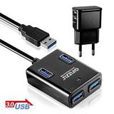 HUB GR-384UAB Ginzzu USB 3.0 4 port + adapter&nbsp;<img style='position: relative;margin:0' src='/image/only_to_order_edit.gif' alt='На заказ' title='На заказ' />