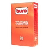 Сухие чистящие салфетки BURO BU-Udry
