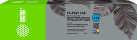 Картридж струйный Cactus CS-F6V16AE №123 многоцветный (4мл) для HP HP DeskJet 2130
