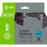 Картридж струйный Cactus CS-CM997A №761 черный матовый (775мл) для HP DesignJet T7100/ Т7200