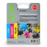 Cactus CL-511 Картридж CACTUS CS-CL511 для Canon PIXMA MP240/ MP250/ MP260/ MP270/ MP480/ MP490/ MP492/ MX320/ MX330