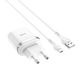 HOCO HC-16286 C12Q/ Сетевое ЗУ + Кабель Micro 1m/ QC 3.0/ 1 USB/ Выход: 5V_9V_12V