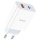 HOCO HC-66076 C97A/ Сетевое ЗУ/ PD + QC 3.0/ 2 USB: Type-A + Type-C/ Выход: 5V_9V_12V
