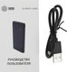 Мобильный аккумулятор Cactus CS-PBFSFT-10000 Li-Pol 10000mAh 2.1A+2.1A черный 2xUSB материал пластик Мобильный аккумулятор Cactus CS-PBFSFT-10000 Li-Pol 10000mAh 2.1A+2.1A черный 2xUSB материал пластик
