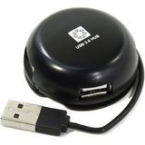Концентратор 4*USB2.0 / USB PLUG / BLACK 5bites HB24-200BK&nbsp;<img style='position: relative;margin:0' src='/image/only_to_order_edit.gif' alt='На заказ' title='На заказ' />