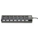 5bites HB27-203PBK Концентратор 7*USB2.0 / БП 5В-2А / 1M / BLACK