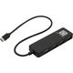 5bites HB24C-210BK Концентратор 4*USB2.0 / TYPE-C PLUG / BLACK