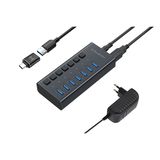 USB-концентратор HARPER HUB-07MB Black&nbsp;<img style='position: relative;margin:0' src='/image/only_to_order_edit.gif' alt='На заказ' title='На заказ' />