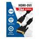 5bites APC-073-030 Кабель HDMI M / DVI M (24+1) double link