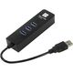 5bites UA3-45-04BK Сетевой адаптер 3*USB3.0 / RJ45 10/100/1000 Мбит/с 5bites UA3-45-04BK Сетевой адаптер 3*USB3.0 / RJ45 10/100/1000 Мбит/с