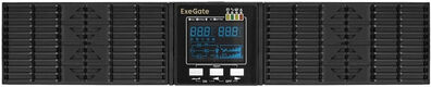 Exegate EX293050RUS ИБП On-line ExeGate PowerExpert ULS-3000.LCD.AVR.1SH.2C13.USB.RS232.SNMP.2U <3000VA/3000W Exegate EX293050RUS ИБП On-line ExeGate PowerExpert ULS-3000.LCD.AVR.1SH.2C13.USB.RS232.SNMP.2U <3000VA/3000W