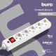 BURO Сетевой фильтр BURO Сетевой фильтр