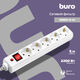 BURO Сетевой фильтр