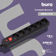 BURO Сетевой фильтр